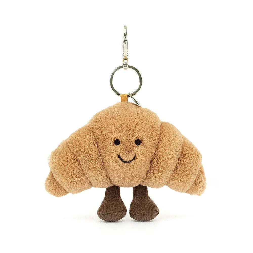 Jellycat Amuseable croissant key ring