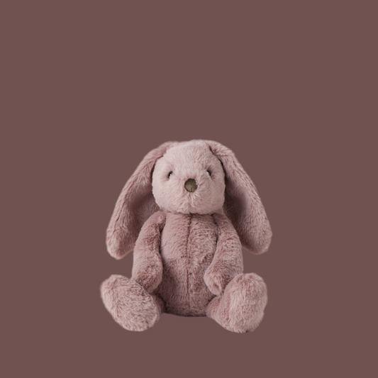 Jiggle & Giggle Mauve Bunny Small