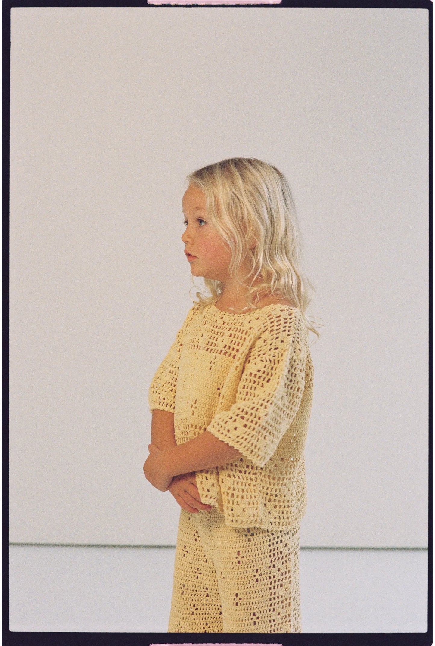 Filet Crochet Crop