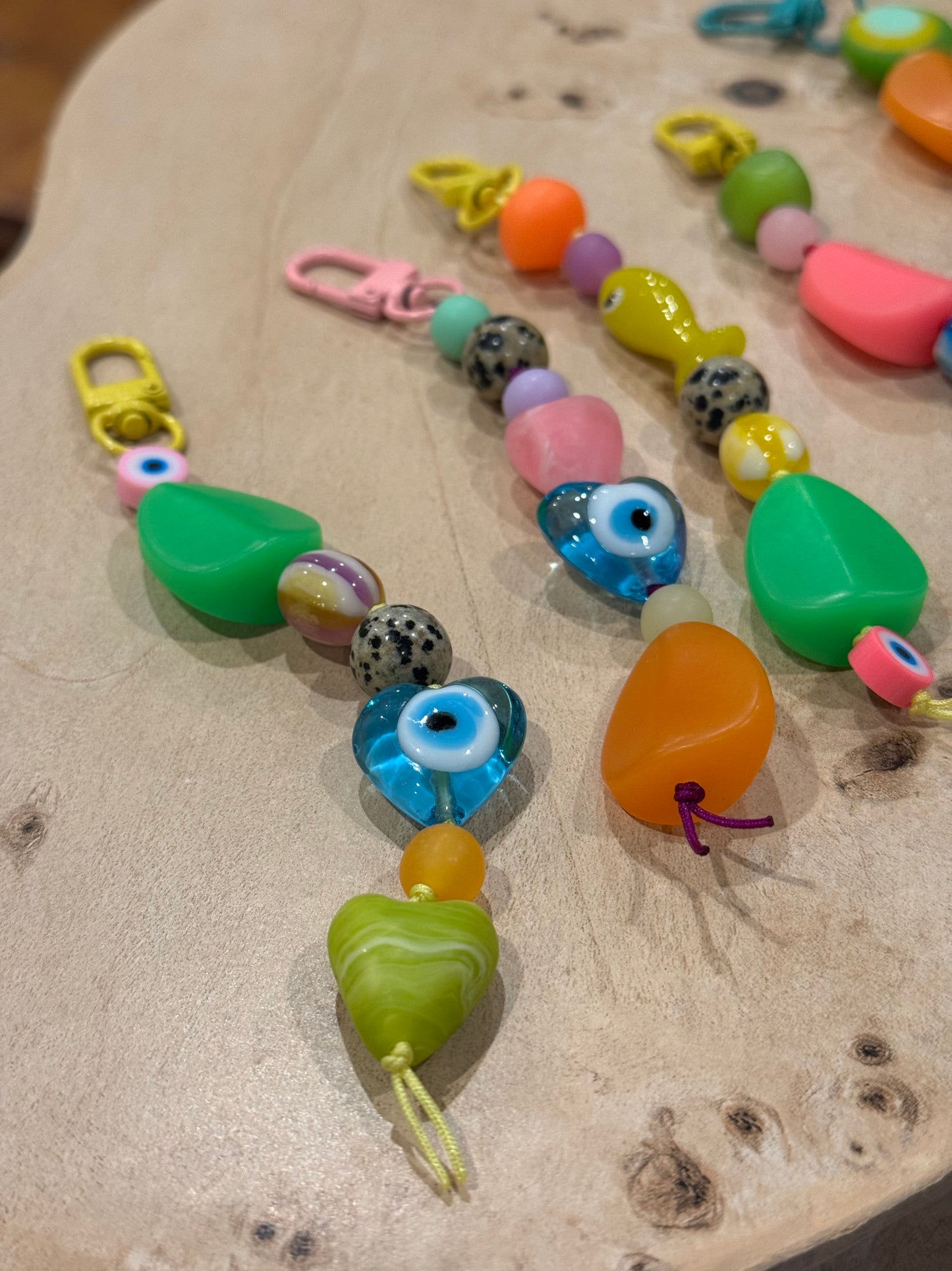 Neon Bag Charms