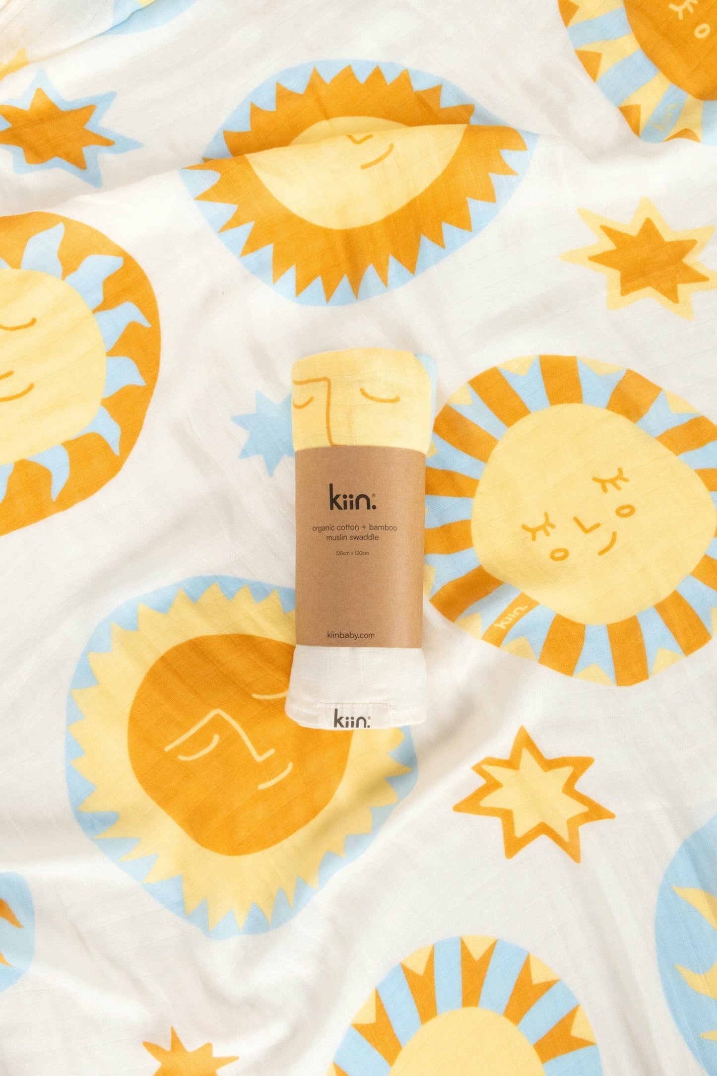 Organic Muslin Swaddle - Sunny Day (Limited Edition)