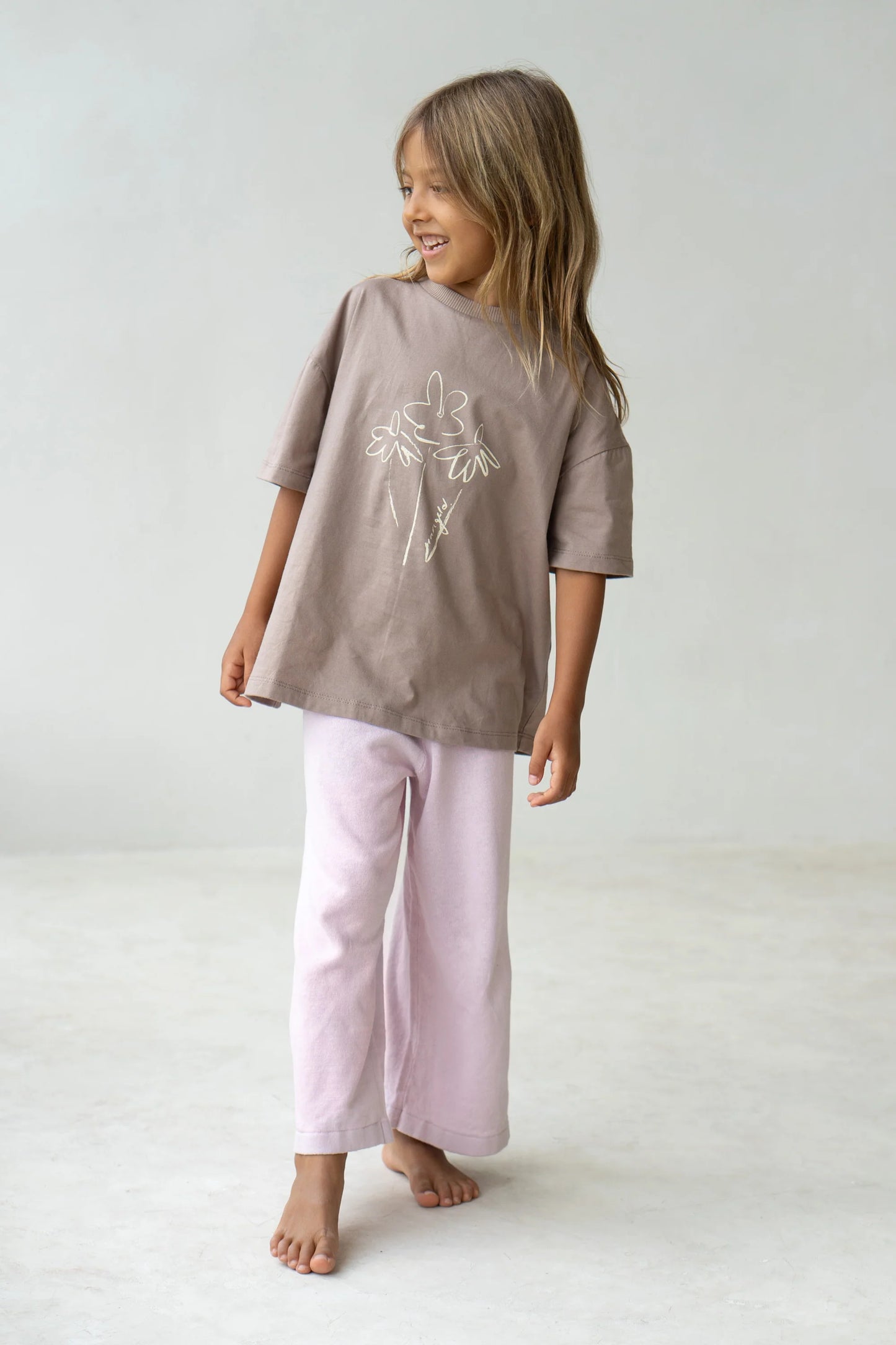 Illoura Basic Tee Flower print