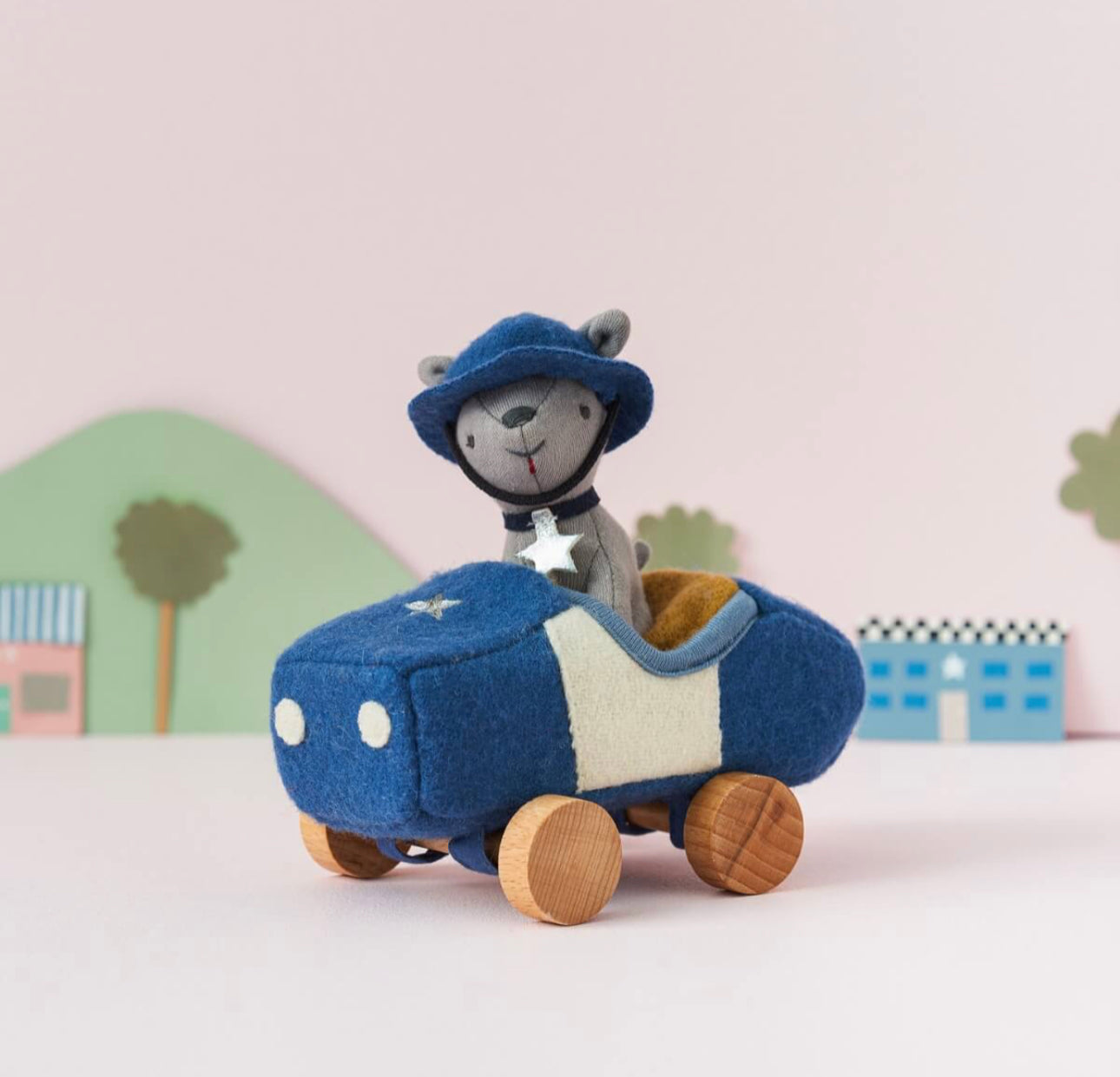 Car with garage box - Holdie Dog-go
