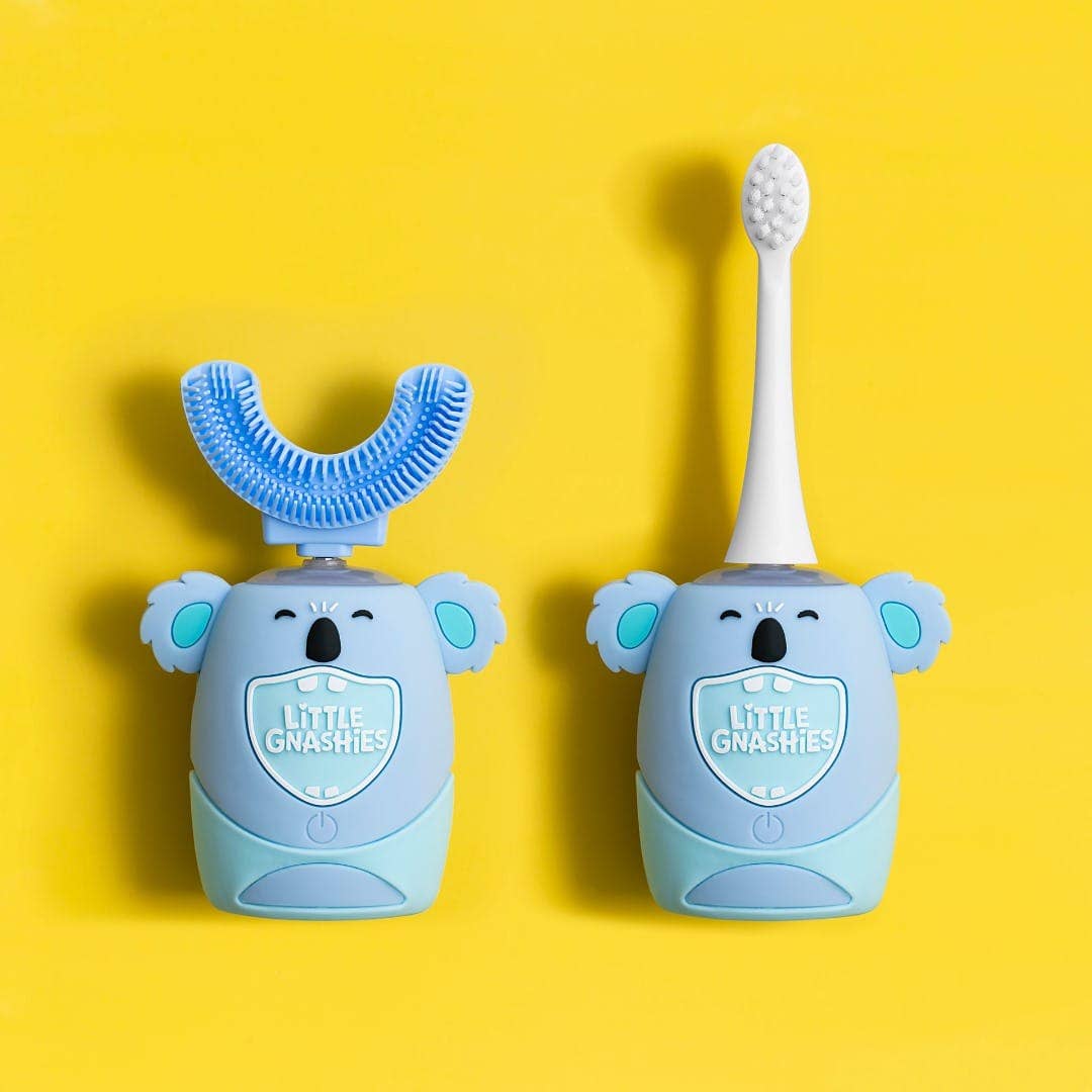 Replacement Silicon ToothBrush Heads Blue Koala-Kevin