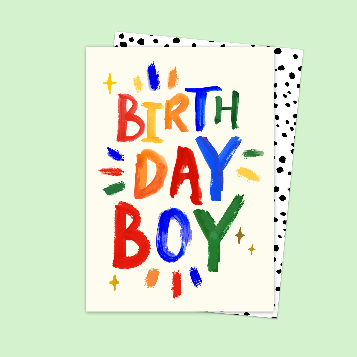 Eleanor Bowmer Birthday Boy Card