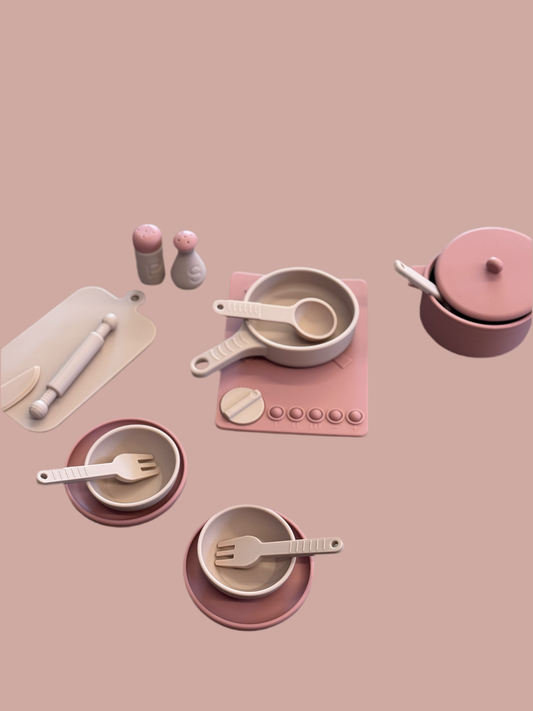Silicone cooking set