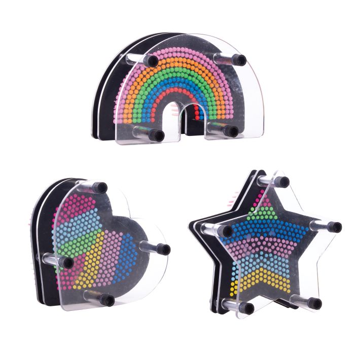 Mini Rainbow pin art - Assorted Styles
