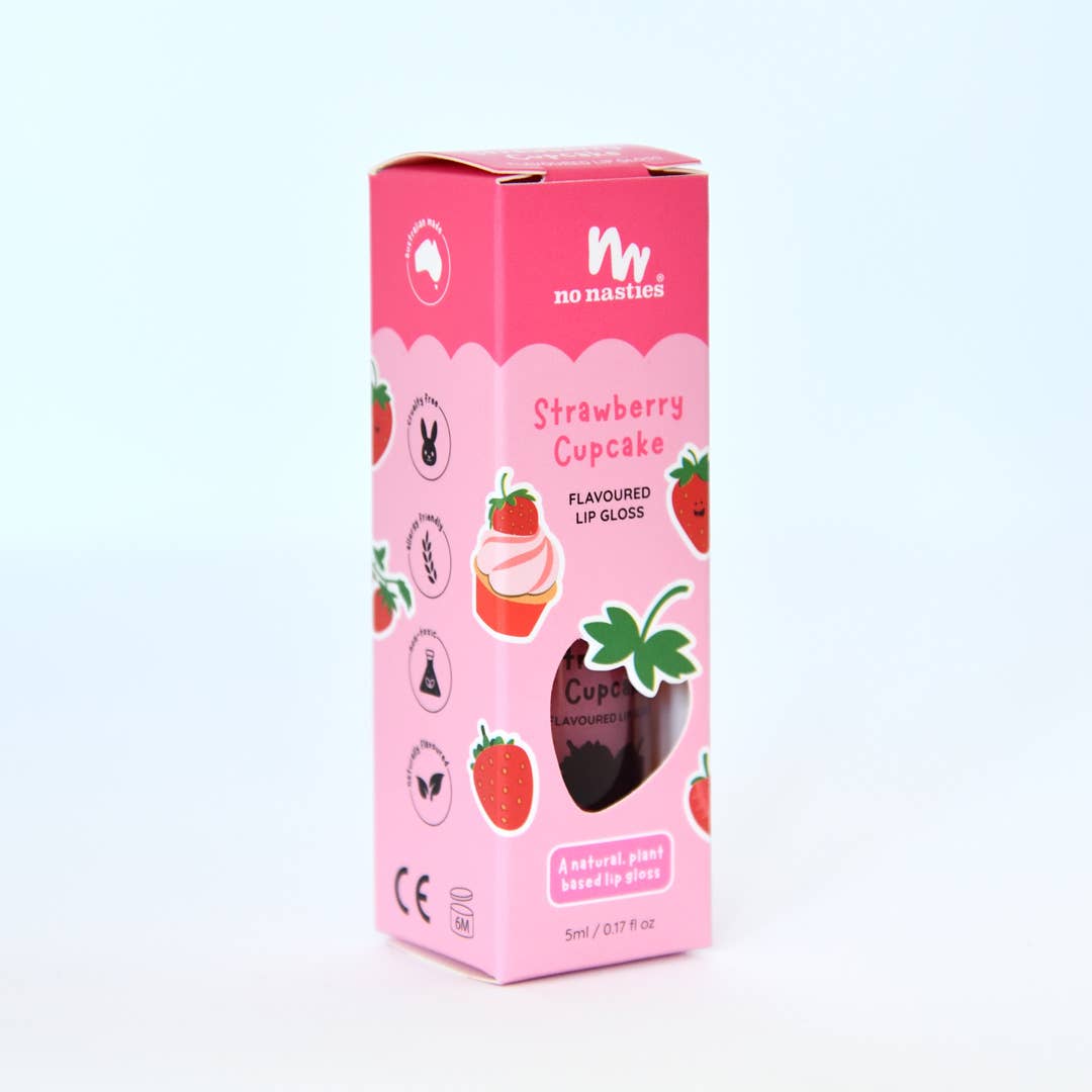 No Nasties Natural Kids Lip Gloss Wands