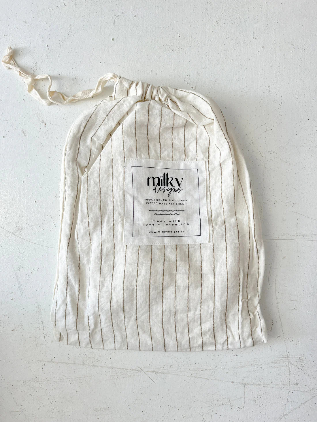 Milky Designs Fitted linen sheet - Bassinet