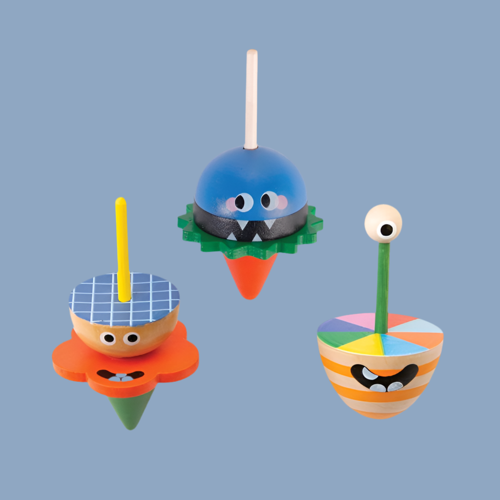 Dizzy Monster Spinning Top