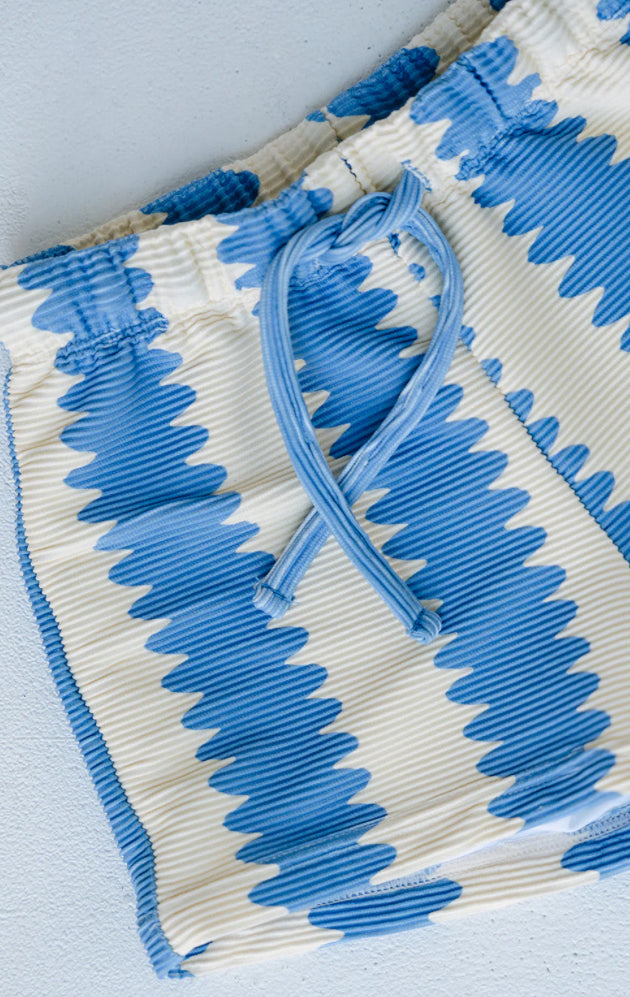 Pekpi Swim Shorts Blue Wobble
