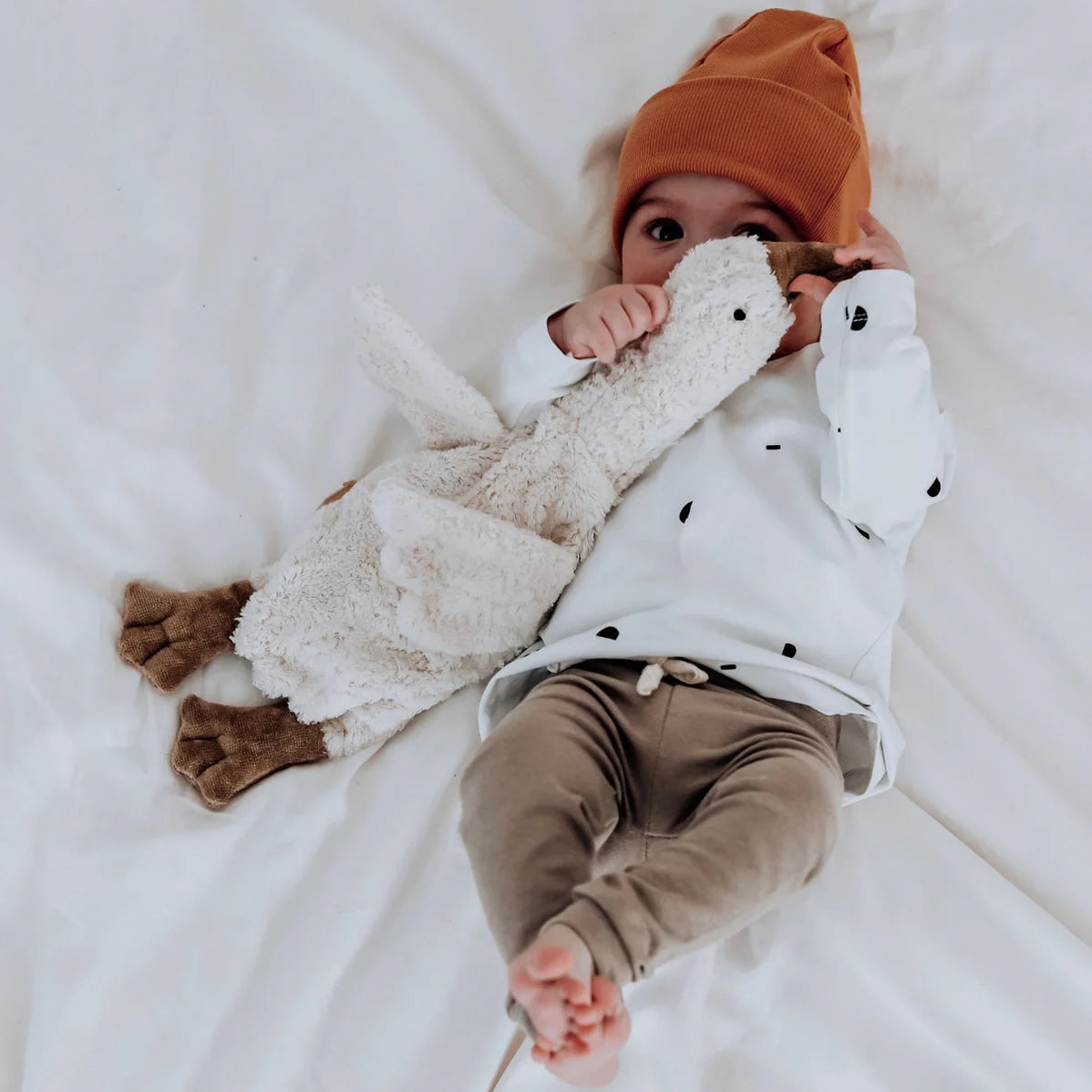 Cuddly Animal | Goose Small w Removable Heat/Cool pack