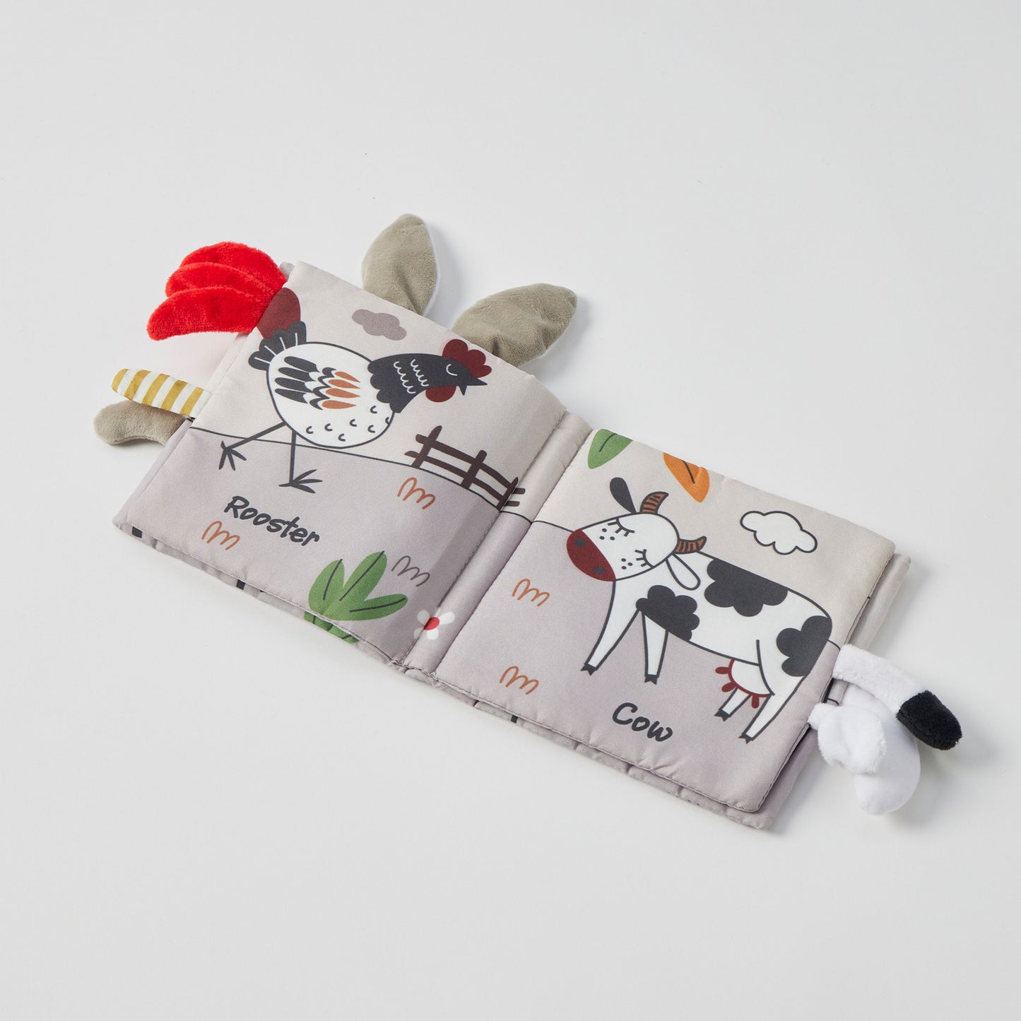 Farm Tails and Jungle Animals Book
