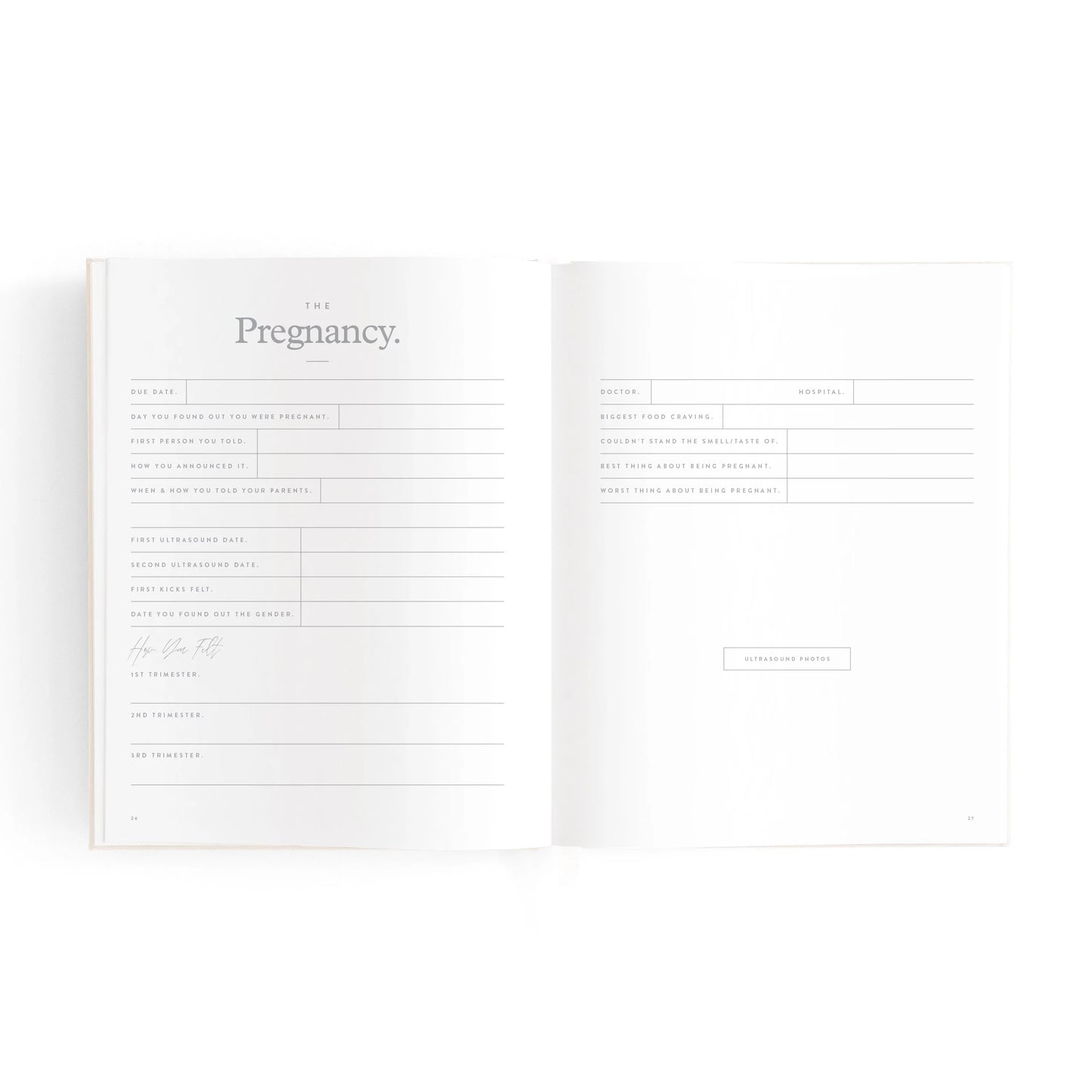 Fox & Fallow Baby Book Mini