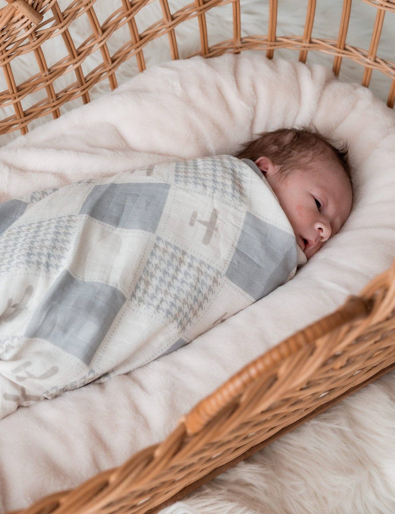 Pop Ya Tot Wright Flyer Swaddle