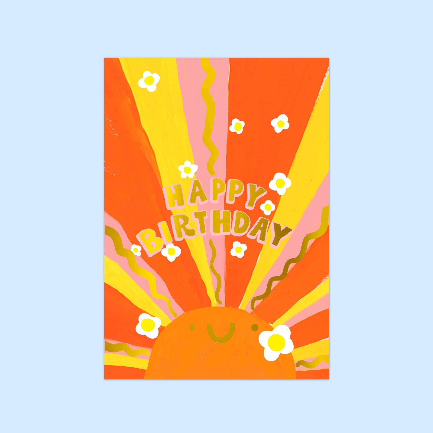 Eleanor Bowmer Happy Birthday Sunrise Card