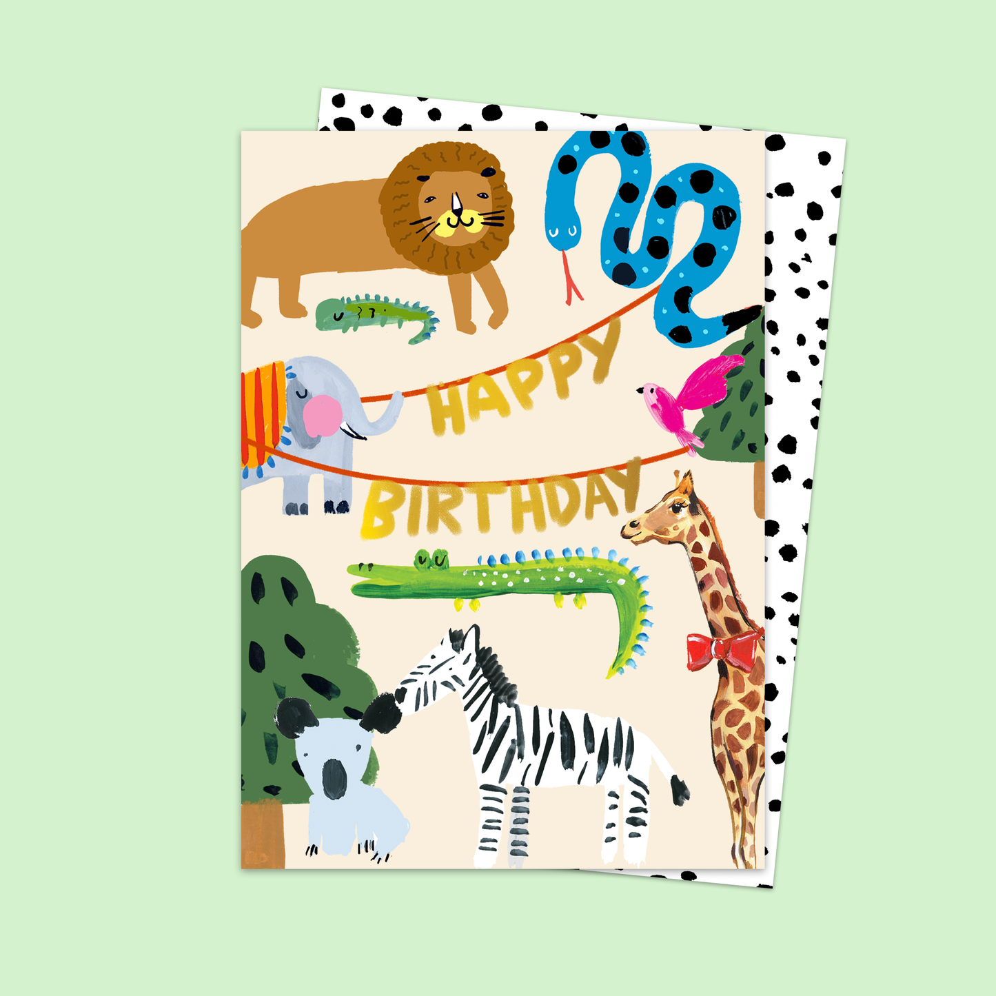 Eleanor Bowmer Jungle Friends Birthday Card