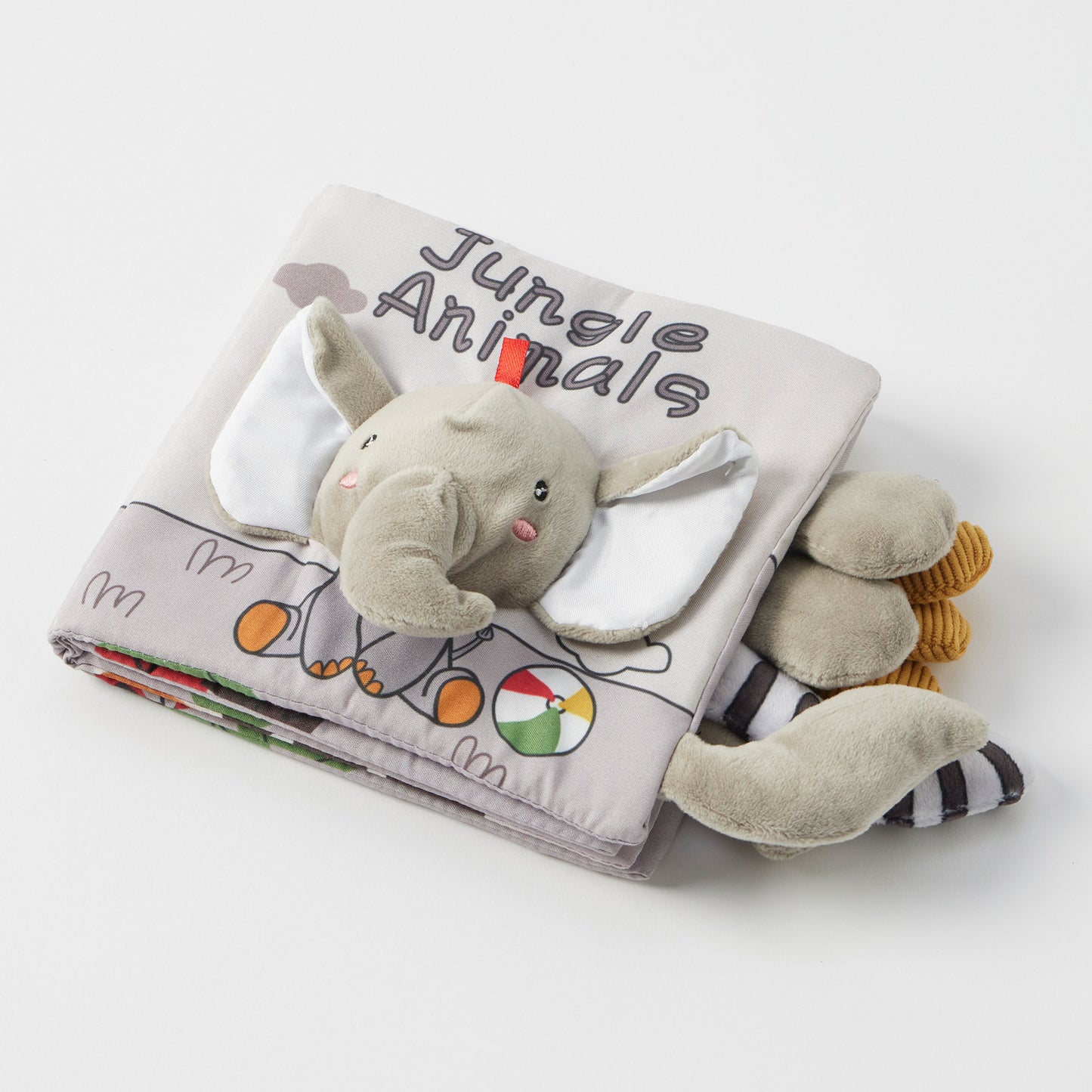 Farm Tails and Jungle Animals Book