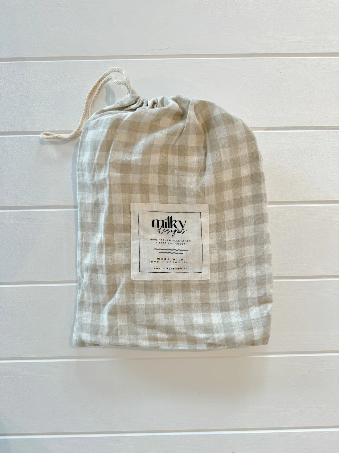 Milky Designs Fitted linen sheet - Bassinet