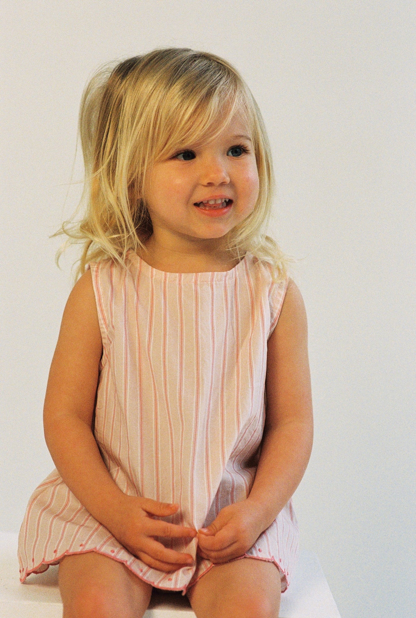 Nora Blouse | Pink Stripe