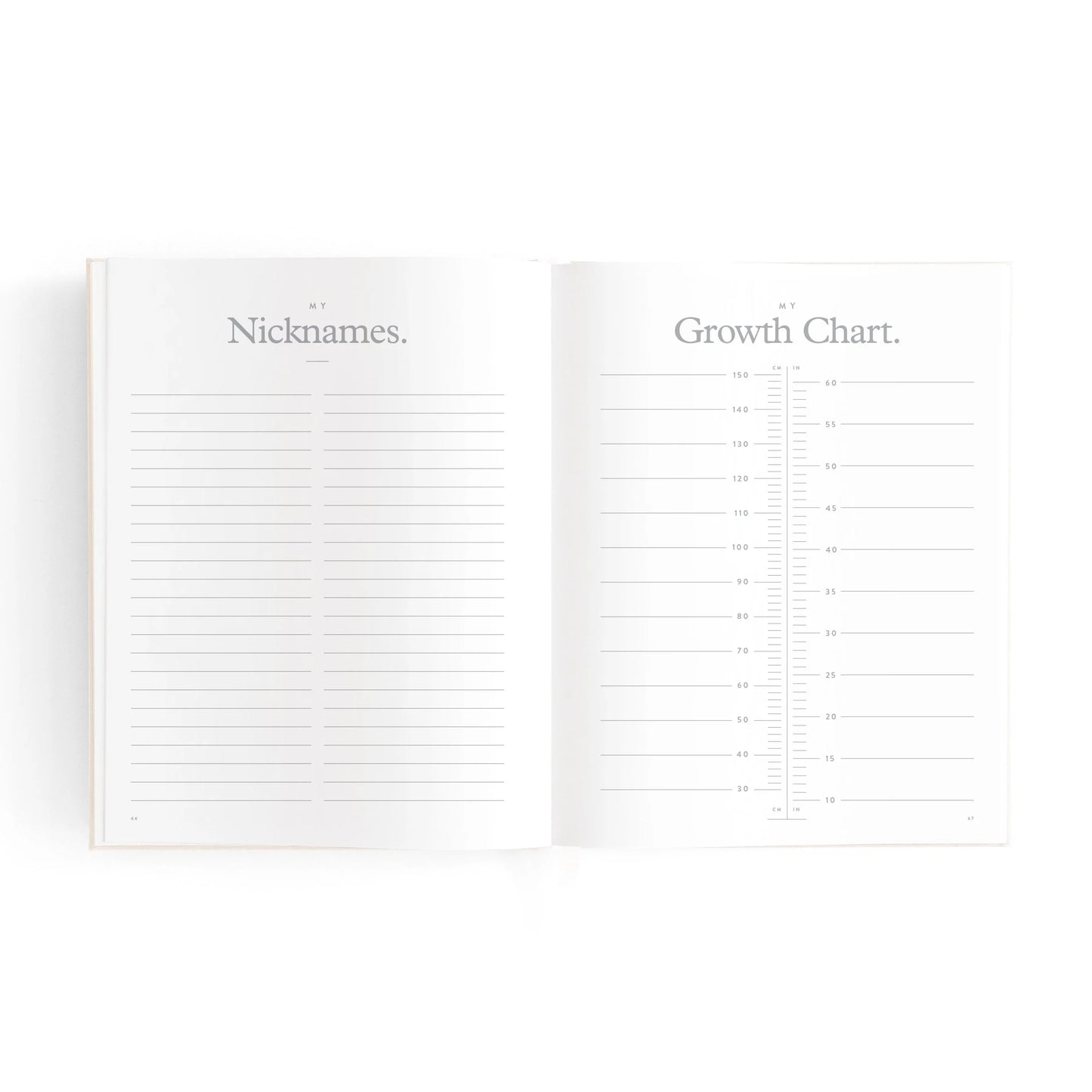 Fox & Fallow Baby Book Mini