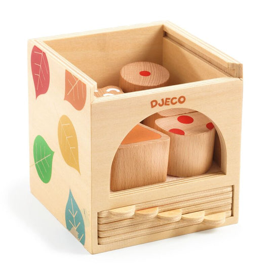 Box Basic Shape Sorter with 5 Shape boards