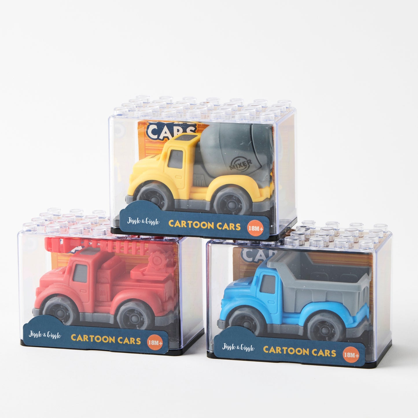 Cartoon Cars || Stack & Play Utility Truck
