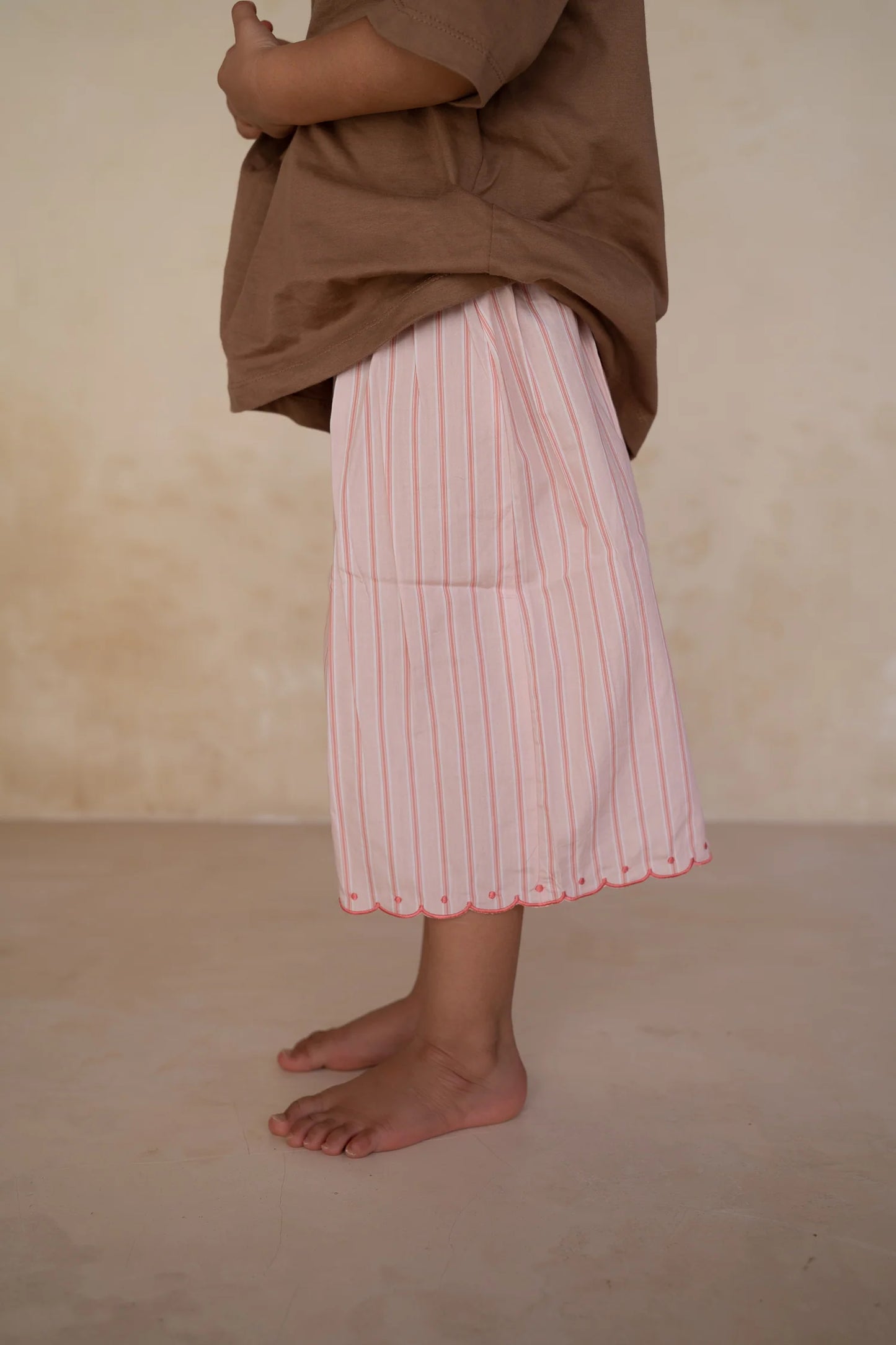 Fleur Pants | Pink Stripe