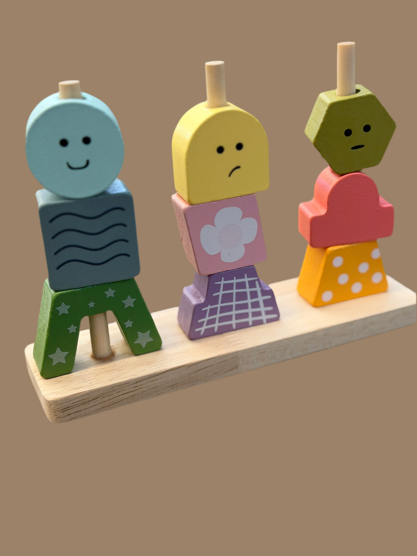 Wooden Emotion Stackers