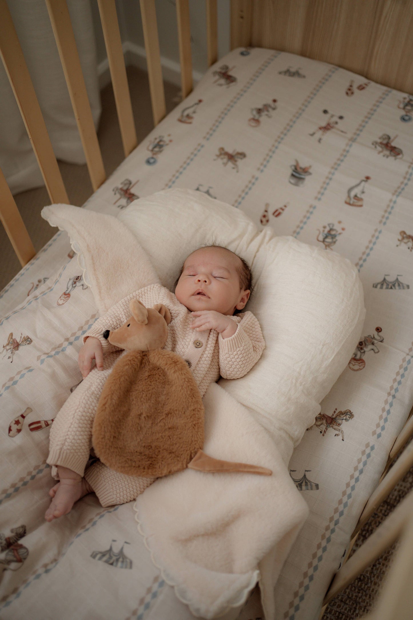 Le Cirque Fitted Cot Sheet