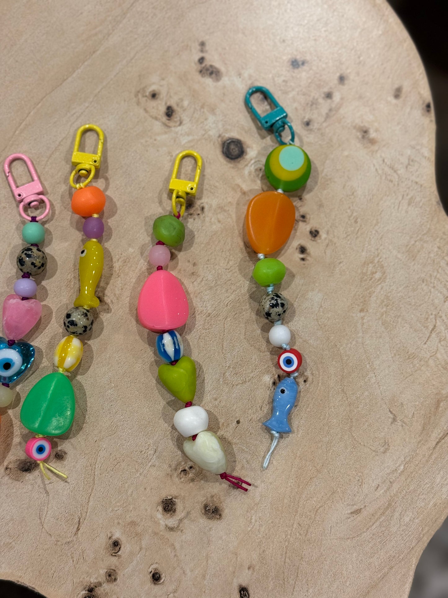 Neon Bag Charms