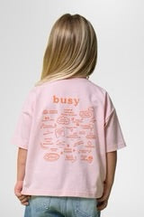 Busy Tee - Sunset Pink