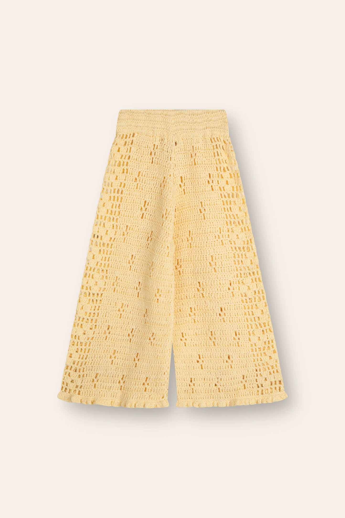 Filet Crochet Pants
