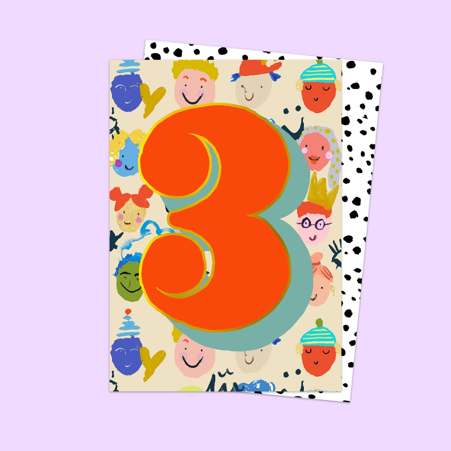 Eleanor Bowmer Age 3 Card
