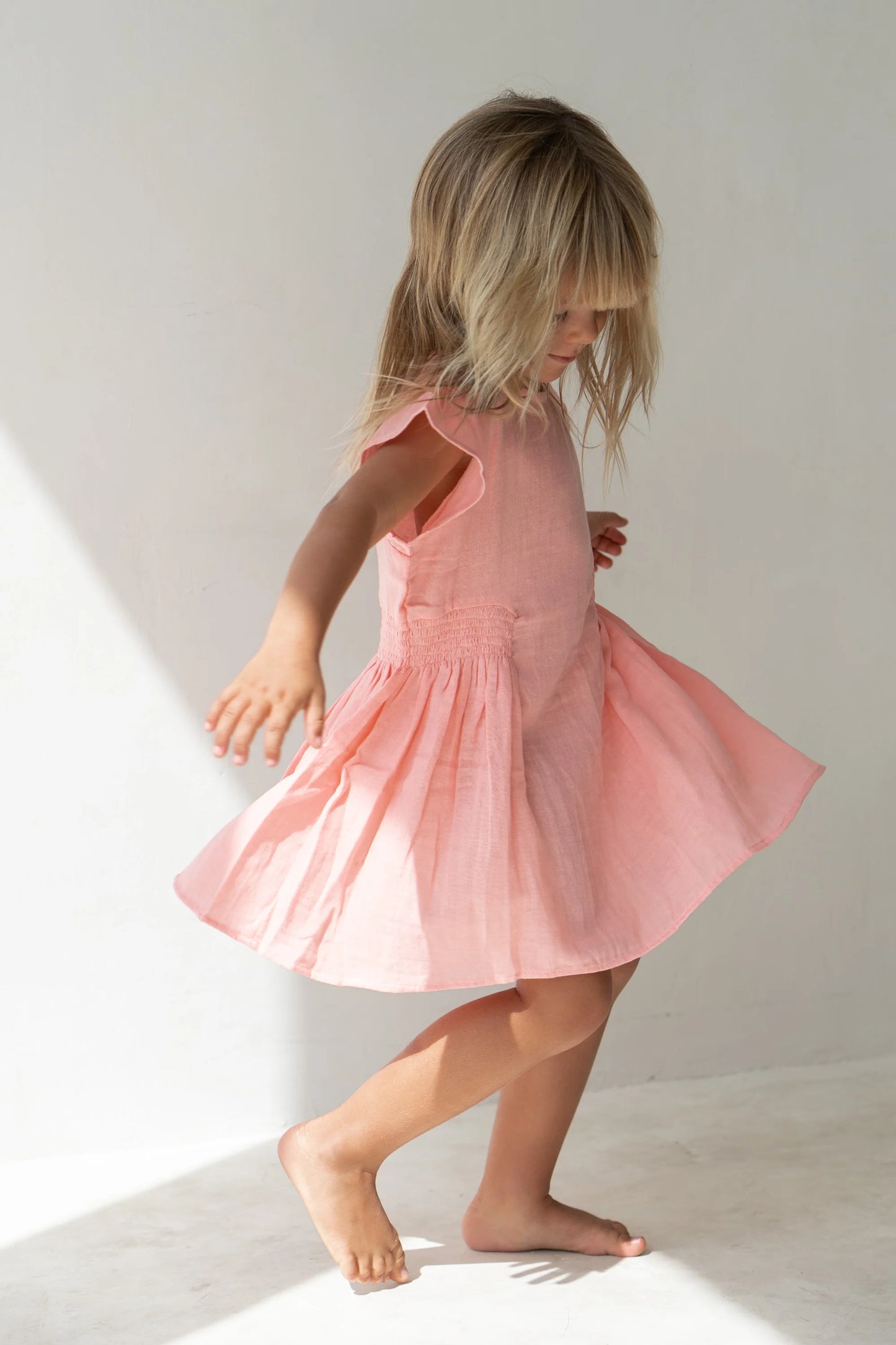 Illoura Blossom Dress Coral