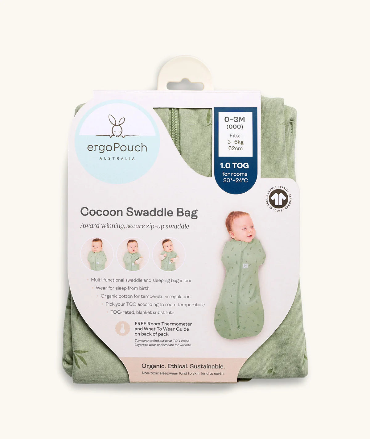 Cocoon Swaddle bag 1.0 TOG | Birthday blobs