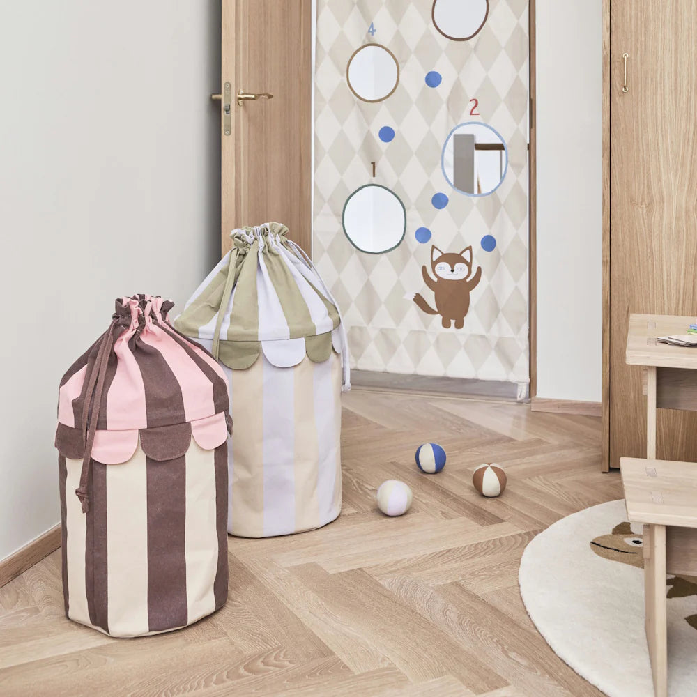 OYOY Saga Basket Set of 2 | Rose/Purple