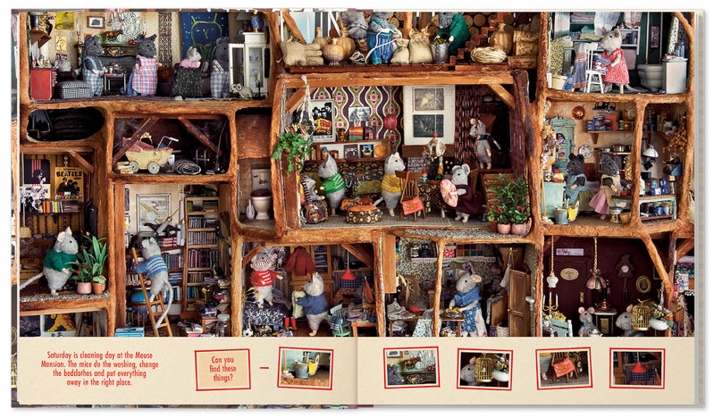 The Mouse Mansion Book - Look and Find