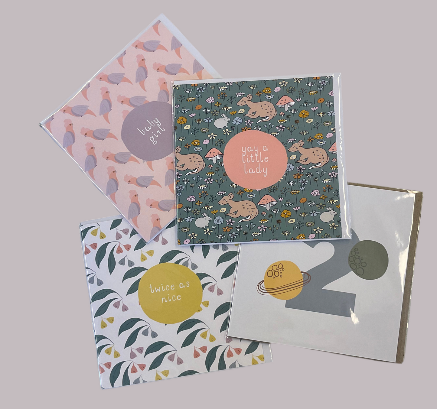 Two little Ducklings Cards