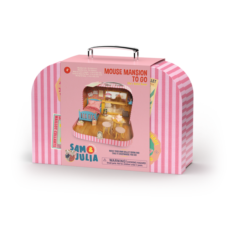 Mouse mansion to go | Ellas Ballet Room