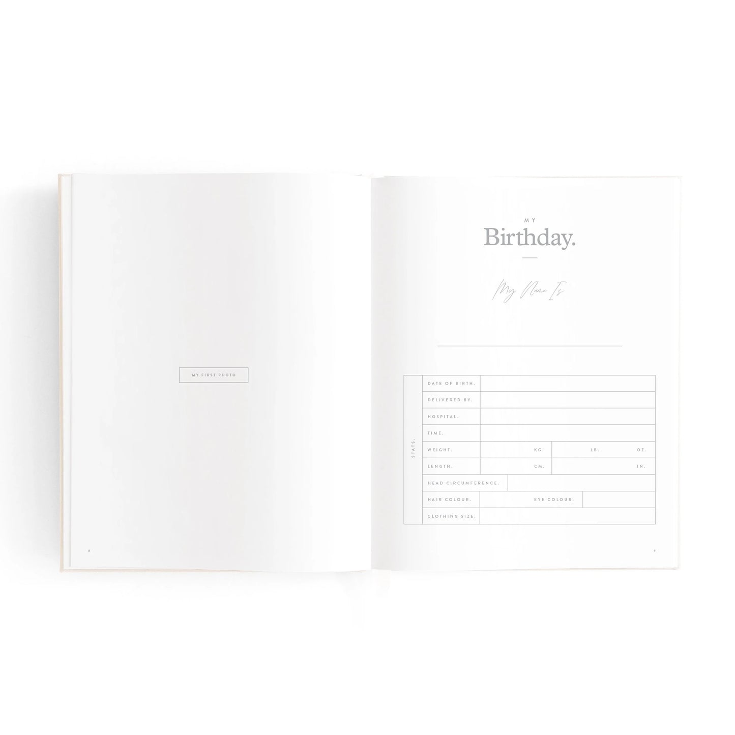 Fox & Fallow Baby Book Mini