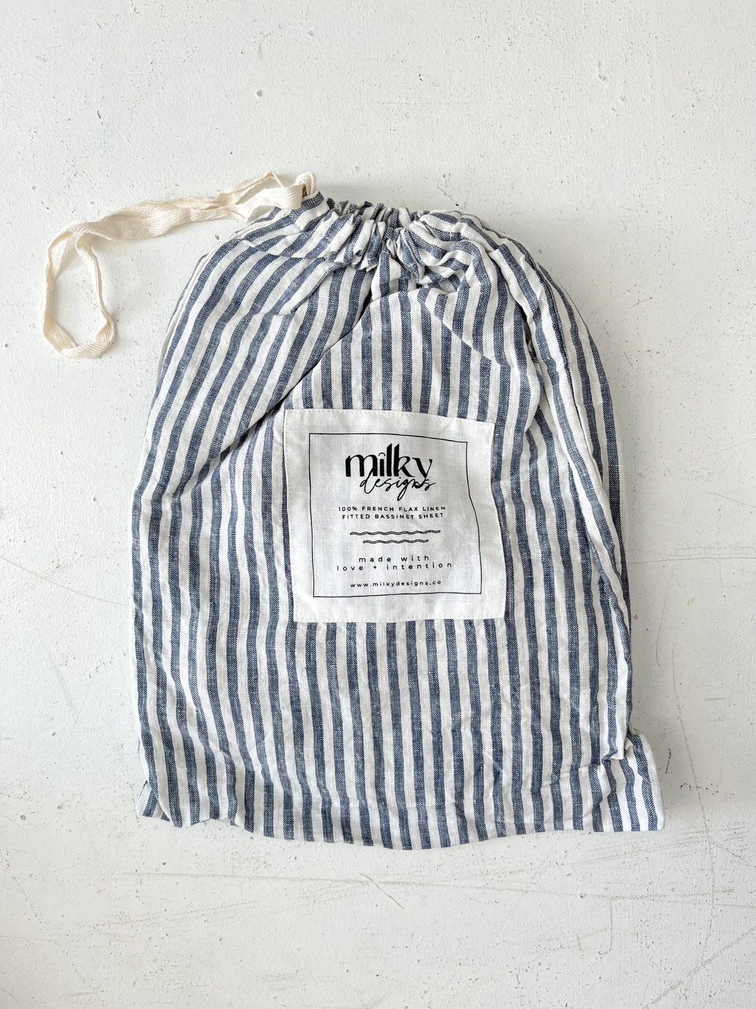 Milky Designs Fitted linen sheet - Bassinet