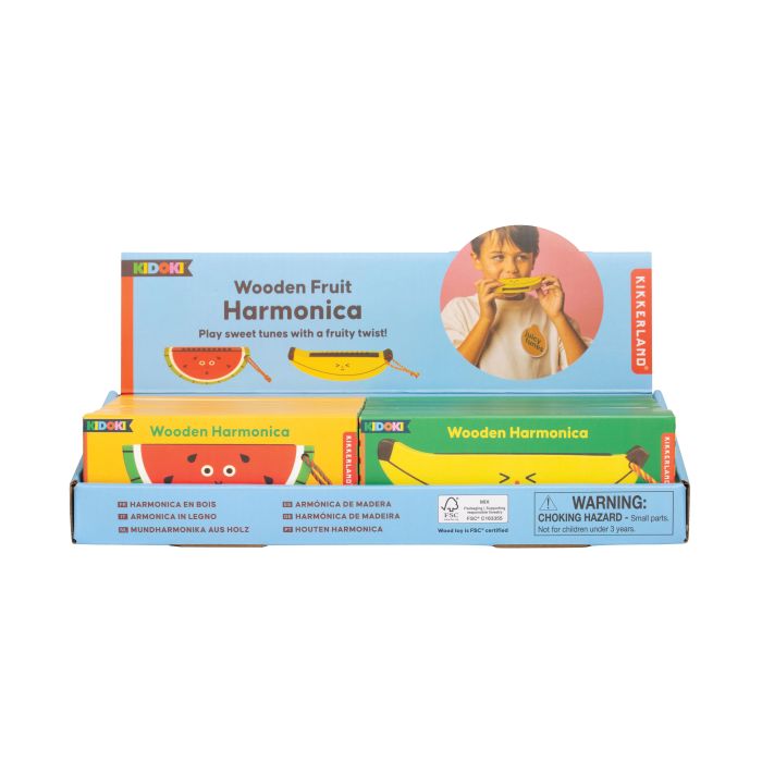 Wooden Fruit Harmonica