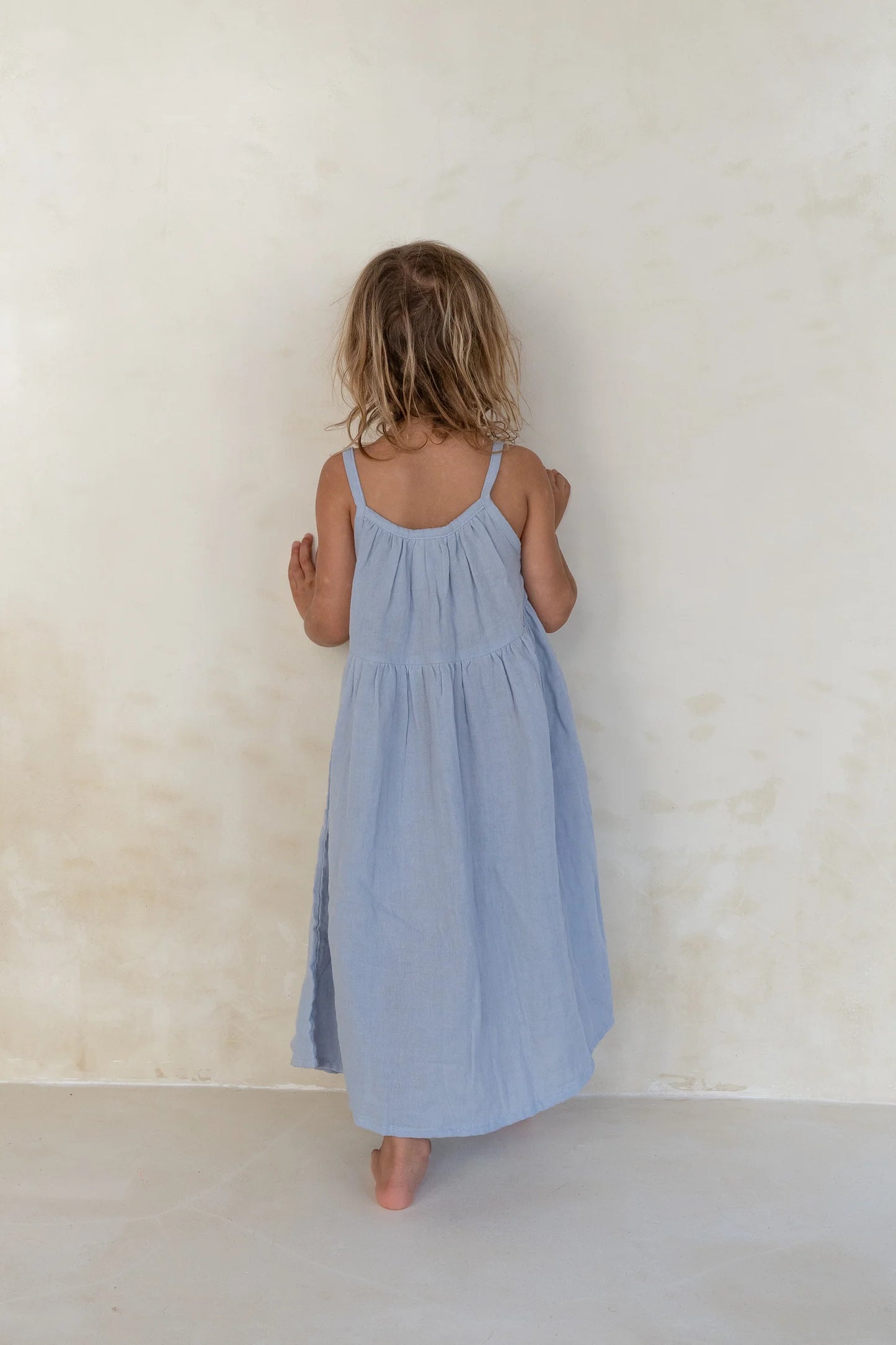 Darcie Dress | Pale Indigo
