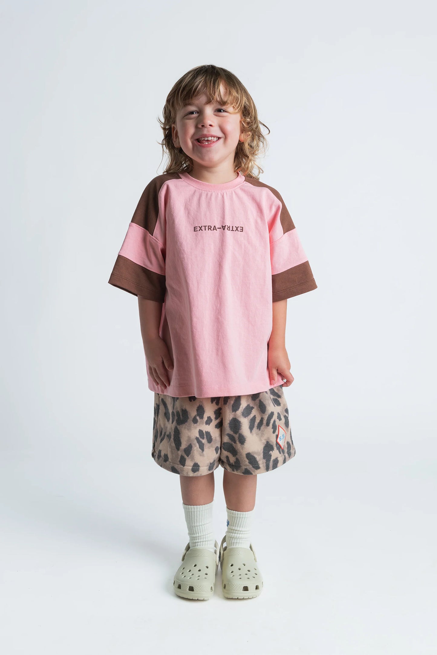 Contrast Panel T-shirt