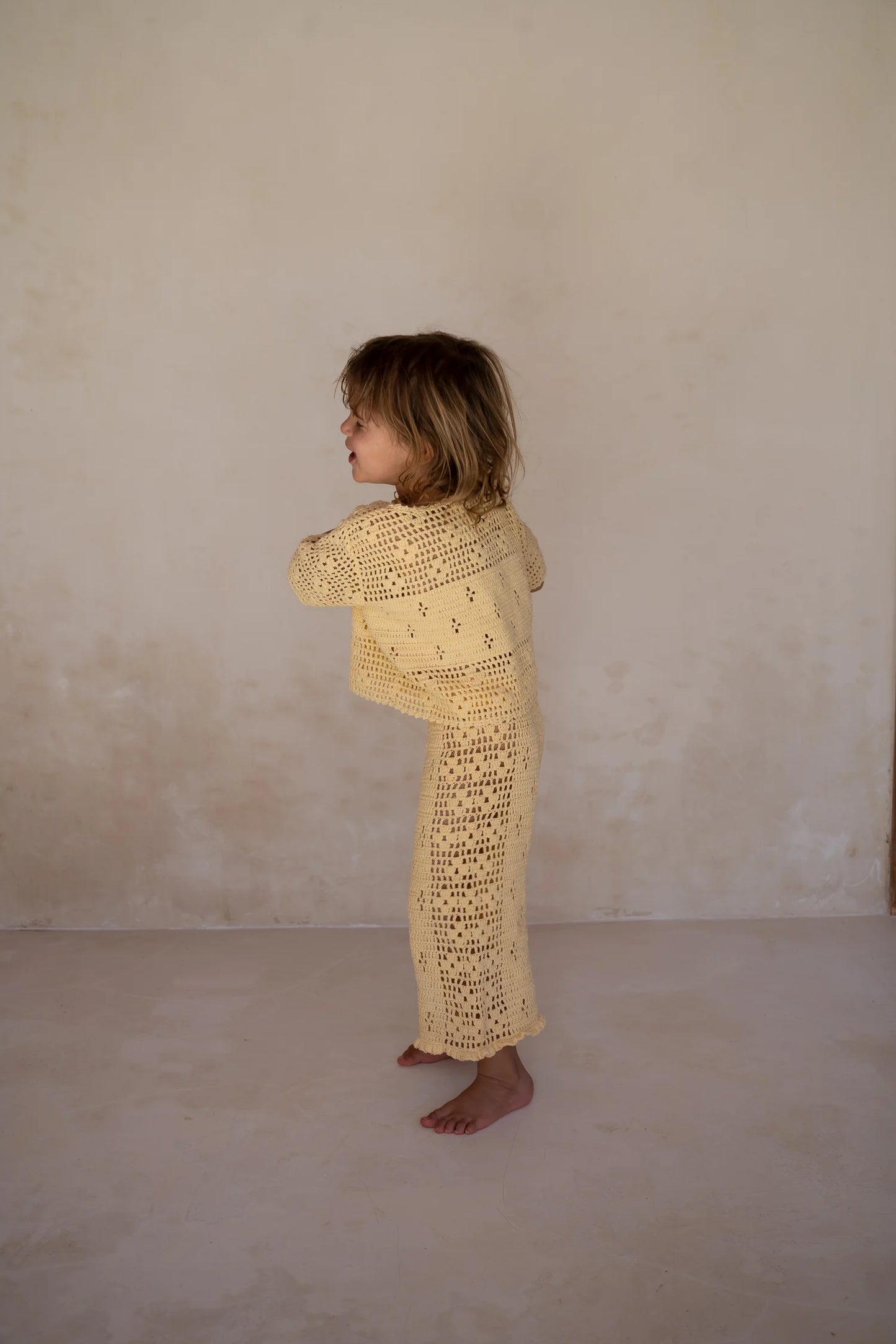 Filet Crochet Pants