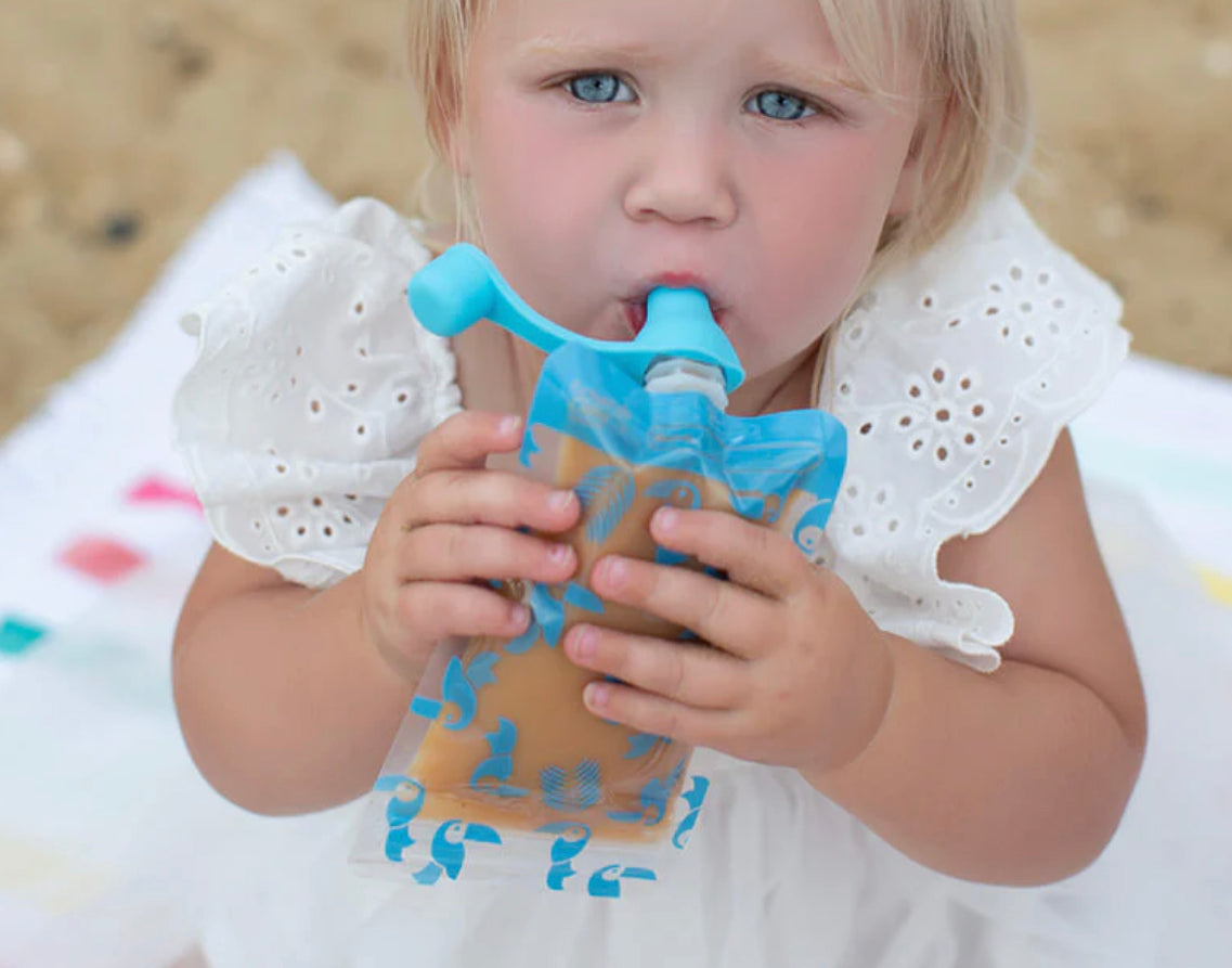 Cherub - silicone food pouch spouts - 2 packs