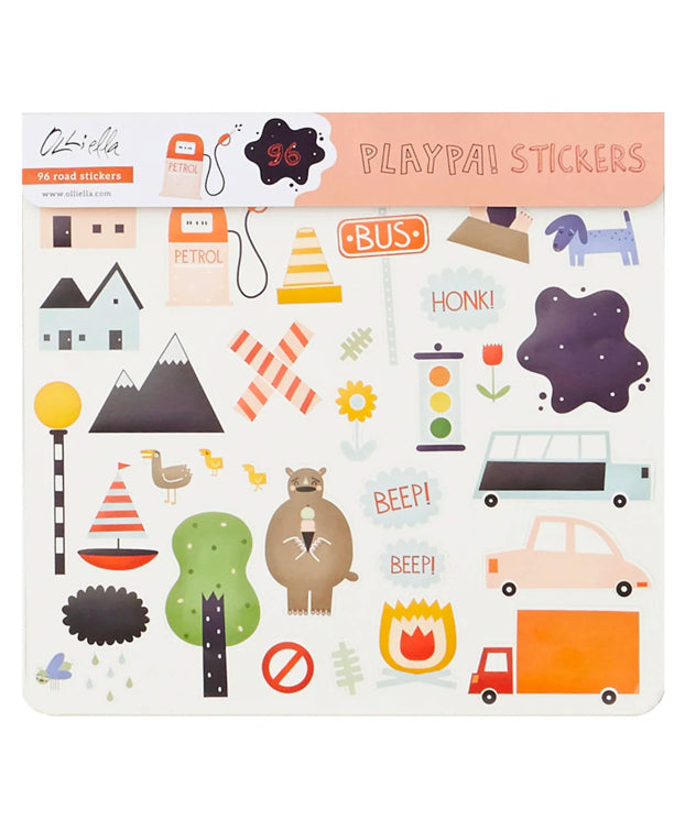 Playpa - Drawing Paper roll & Stickers