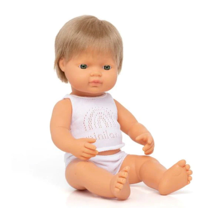 MINILAND - boy blond 38cm