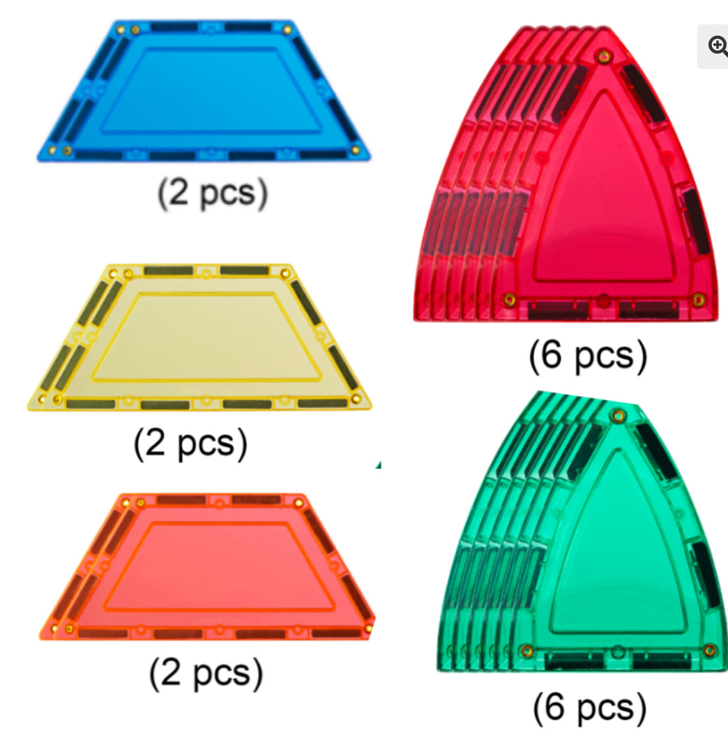 Magnetic Tiles Dome Pack 18 Pieces